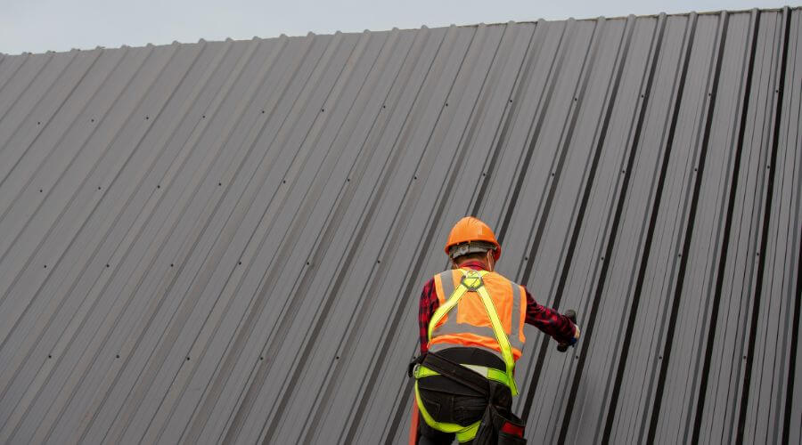 Professional metal roof installation services in Lakeshore, CA